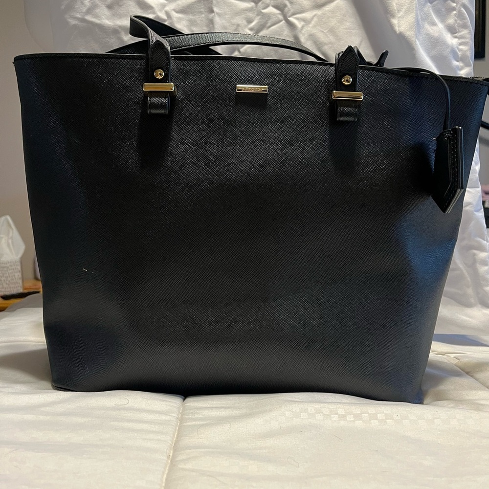 Elegant Black Tote Bag